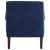 Marlene KD Velvet Fabric Tufted Accent Chair