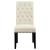 Alana Tufted Back Fabric Side Chair with Nailhead Trim