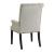 Alana Tufted Back Fabric Arm Chair with Nailhead Trim
