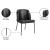 Jagger Faux Leather Dining Chair with Matte Black Iron Legs