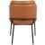 Jagger Faux Leather Dining Chair with Matte Black Iron Legs