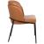 Jagger Faux Leather Dining Chair with Iron Legs