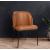 Jagger Faux Leather Dining Chair with Iron Legs