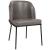 Jagger Faux Leather Dining Chair with Matte Black Iron Legs