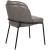 Jagger Faux Leather Dining Chair with Matte Black Iron Legs