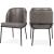 Jagger Faux Leather Dining Chair with Matte Black Iron Legs