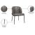 Jagger Faux Leather Dining Chair with Iron Legs