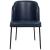 Jagger Faux Leather Dining Chair with Matte Black Iron Legs