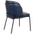 Jagger Faux Leather Dining Chair with Matte Black Iron Legs