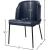 Jagger Faux Leather Dining Chair with Matte Black Iron Legs