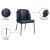 Jagger Faux Leather Dining Chair with Matte Black Iron Legs