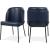 Jagger Faux Leather Dining Chair with Iron Legs