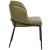 Jagger Faux Leather Dining Chair with Matte Black Iron Legs