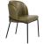 Jagger Faux Leather Dining Chair with Matte Black Iron Legs