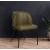 Jagger Faux Leather Dining Chair with Matte Black Iron Legs