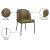 Jagger Faux Leather Dining Chair with Iron Legs