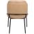 Jagger Faux Leather Dining Chair with Matte Black Iron Legs