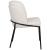 Jagger Faux Leather Dining Chair with Matte Black Iron Legs