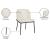Jagger Faux Leather Dining Chair with Iron Legs