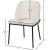 Jagger Faux Leather Dining Chair with Iron Legs