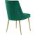 Karina Velvet Dining Chair with Polished Gold Metal Frame
