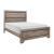 Beechnut Wood/Wood Veneer Panel Bed
