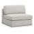 Beckham Linen Modular Armless Chair