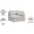 Beckham Linen Modular Corner Chair