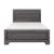 Beechnut Wood/Wood Veneer Panel Bed, Queen Size