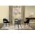 Gilman Rectangle Glass Top Dining Table with Metal Legs