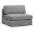 Beckham Linen Modular Armless Chair