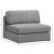 Beckham Linen Modular Armless Chair