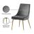 Karina Velvet Dining Chair with Polished Gold Metal Frame