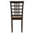 Kelso Fabric/Wood Lattice Back Dining Chair