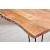 Sherman Solid Acacia Wood Rectangular Dining Table with Hairpin Metal Legs