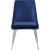 Karina Velvet Dining Chair with Polished Chrome Metal Frame