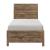 Mandan Wood/Wood Veneer Bed, Twin Size