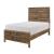 Mandan Wood/Wood Veneer Bed, Twin Size