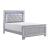 Allura Leatherette/Faux Alligator LED Panel Bedroom Set