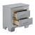 Allura Leatherette/Faux Alligator LED Panel Bedroom Set