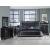 Allura Leatherette/Faux Alligator LED Panel Bed, California King Size