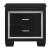 Allura Leatherette/Faux Alligator LED Panel Bedroom Set