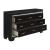 Allura Leatherette/Faux Alligator LED Panel Bedroom Set