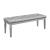 Allura Leatherette Bench
