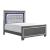 Allura Leatherette/Wood Veneer LED Panel Bedroom Set