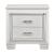 Allura Leatherette/Faux Alligator Nightstand w/ LED Under-light