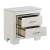 Allura Leatherette/Faux Alligator LED Panel Bedroom Set