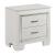 Allura Leatherette/Faux Alligator LED Panel Bedroom Set