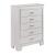 Allura Leatherette/Faux Alligator LED Panel Bedroom Set