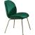 Paris Velvet Dining Chair with Polished Metal Frame